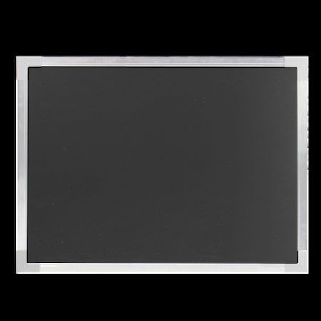 Flipside 24in X 36in Aluminum Framed Black Dry Erase Board 17931